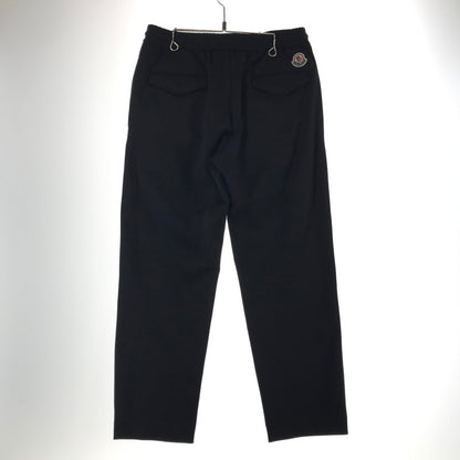 【中古品】【メンズ】 MONCLER モンクレール K20912A00022 89ALO EASY PANTS パンツ カラーBLACK SIZE:44 ※汚れ有 141-260930-ky-09-fuzh 万代Net店