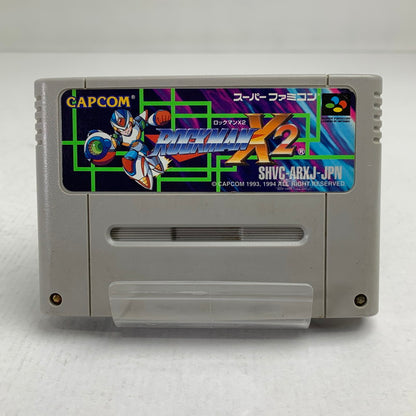 【中古美品】 Nintendo SUPER FAMICOM SFC ニンテンドー スーパーファミコン ソフト ロックマンX2 023-260928-mh-11-fuzh 万代Net店