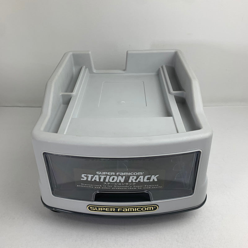 【中古品】 SUPER FAMICOM スーパーファミコン ステーションラック 収納 ケース ラック 023-260928-mh-01-fuz 万代Net店