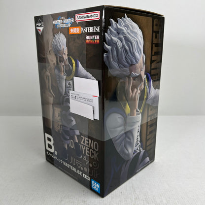 【中古美品】 未開封 一番くじ HUNTER×HUNTER ZAOLDYECK FAMILY B賞 ゼノ=ゾルディック MASTERLISE フィギュア 051-260929-io-47-fuzh 万代Net店