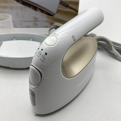 【中古品】 TOSHIBA 東芝 TAS-X3 衣類スチーマー　ハンディアイロン 100-260930-MO-07-fuz 万代Net店