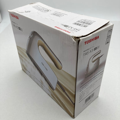 【中古品】 TOSHIBA 東芝 TAS-X3 衣類スチーマー　ハンディアイロン 100-260930-MO-07-fuz 万代Net店