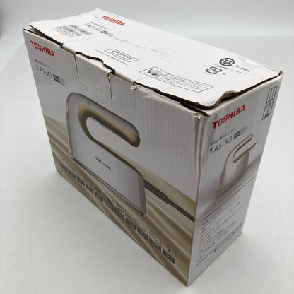 【中古品】 TOSHIBA 東芝 TAS-X3 衣類スチーマー　ハンディアイロン 100-260930-MO-07-fuz 万代Net店