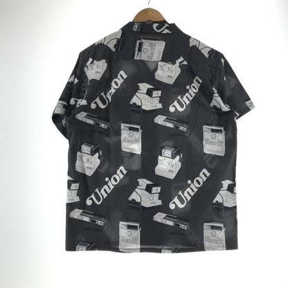 【中古品】【メンズ】 UNION ユニオン SNAPSHOT WOVEN SHIRT 半袖シャツ カラーBLACK SIZE:3 142-260930-ky-06-fuzh 万代Net店
