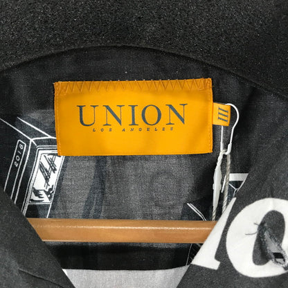 【中古品】【メンズ】 UNION ユニオン SNAPSHOT WOVEN SHIRT 半袖シャツ カラーBLACK SIZE:3 142-260930-ky-06-fuzh 万代Net店