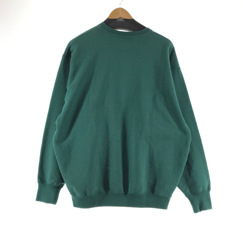 【中古品】【メンズ】 WTAPS ダブルタップス 241ATDT-CSM03 ACADEMY SWEATER COTTON. COLLEGE スェット カラーGREEN SIZE:03 142-260930-ky-08-fuzh 万代Net店