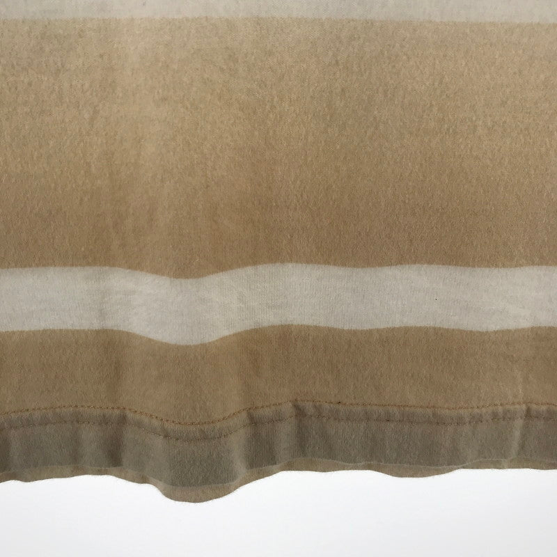 【中古品】【メンズ】 SUPREME シュプリーム FADE STRIPE L S TOPS ロンT カラーBEIGE WHITE SIZE:S　※シミあり 149-260930-ky-05-fuzh 万代Net店