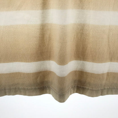 【中古品】【メンズ】 SUPREME シュプリーム FADE STRIPE L S TOPS ロンT カラーBEIGE WHITE SIZE:S　※シミあり 149-260930-ky-05-fuzh 万代Net店