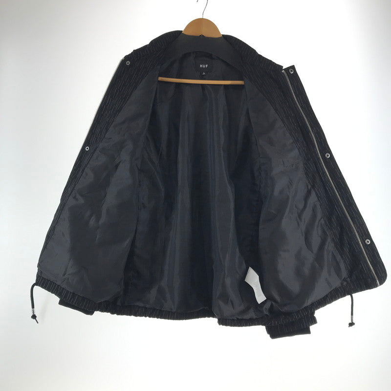 【中古品】【メンズ】 HUF ハフ JK00430 ALLTIMERS WORK JACKET ワークジャケット カラーBLACK.BLUE SIZE:L 142-260930-ky-07-fuzh 万代Net店