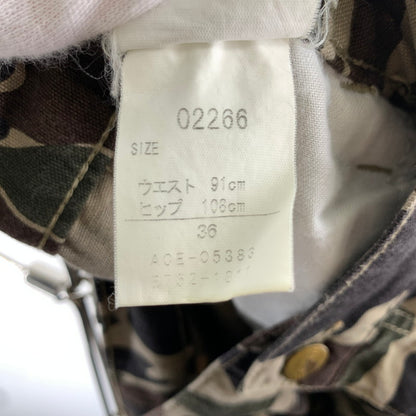 【中古品】【メンズ】 CARHARTT カーハート ショートパンツ 156-260929-ny-07-fuzh サイズ：W36 カラー：ブラウン カモ柄 万代Net店