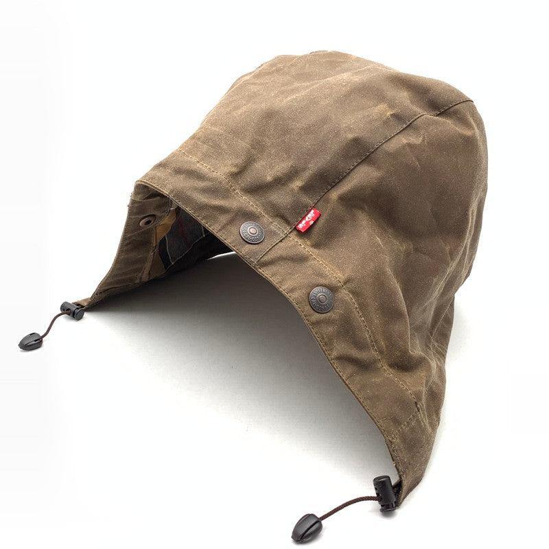 【中古品】【メンズ】 BARBOUR バーブァー×LEVI'S リーバイス オイルコーティング帽子 185-261003-gm-31-fuzh カラー：ブラウン 万代Net店