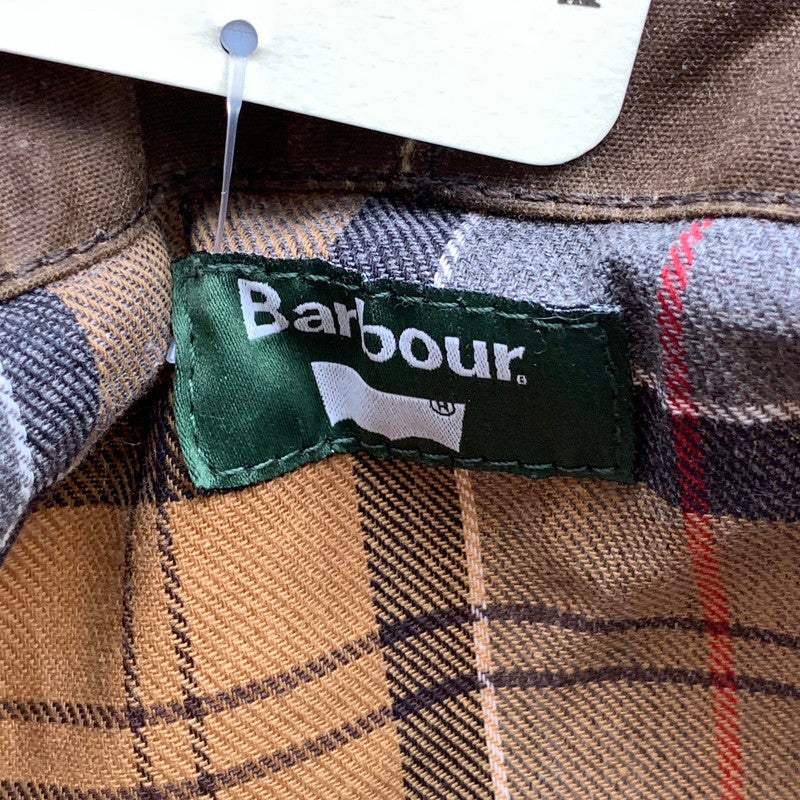 【中古品】【メンズ】 BARBOUR バーブァー×LEVI'S リーバイス オイルコーティング帽子 185-261003-gm-31-fuzh カラー：ブラウン 万代Net店