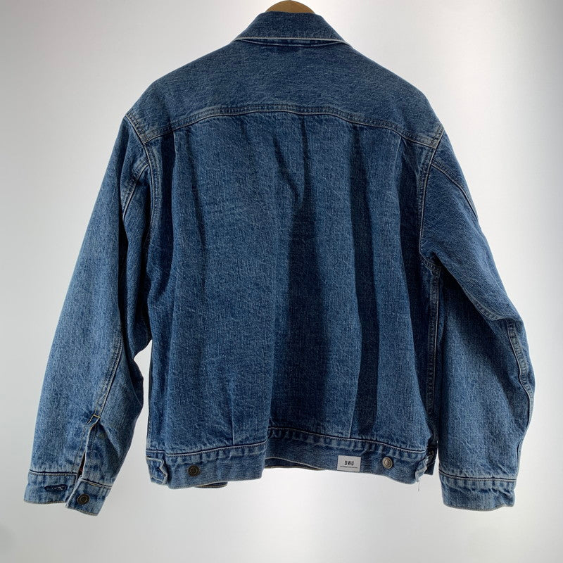 【中古品】【メンズ】 DESCENDANT ディセンダント TRUCKER DENIM JACKET トラッカーデニムジャケット INDIGO SIZE:2 上着 アウター ※袖汚れあり 142-261002-io-03-fuzh サイズ：2 カラー：インディゴ 万代Net店