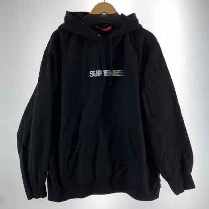 【中古品】【メンズ】 SUPREME シュプリーム MOTION LOGO HOODED SWEATSHIRT フーディー スウェットシャツ パーカー BLACK SIZE:XL ※汚れ・使用感あり 149-261002-io-04-fuzh サイズ：XL カラー：ブラック 万代Net店