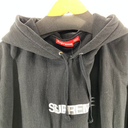 【中古品】【メンズ】 SUPREME シュプリーム MOTION LOGO HOODED SWEATSHIRT フーディー スウェットシャツ パーカー BLACK SIZE:XL ※汚れ・使用感あり 149-261002-io-04-fuzh サイズ：XL カラー：ブラック 万代Net店