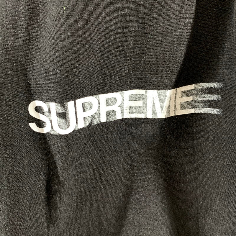 【中古品】【メンズ】 SUPREME シュプリーム MOTION LOGO HOODED SWEATSHIRT フーディー スウェットシャツ パーカー BLACK SIZE:XL ※汚れ・使用感あり 149-261002-io-04-fuzh サイズ：XL カラー：ブラック 万代Net店