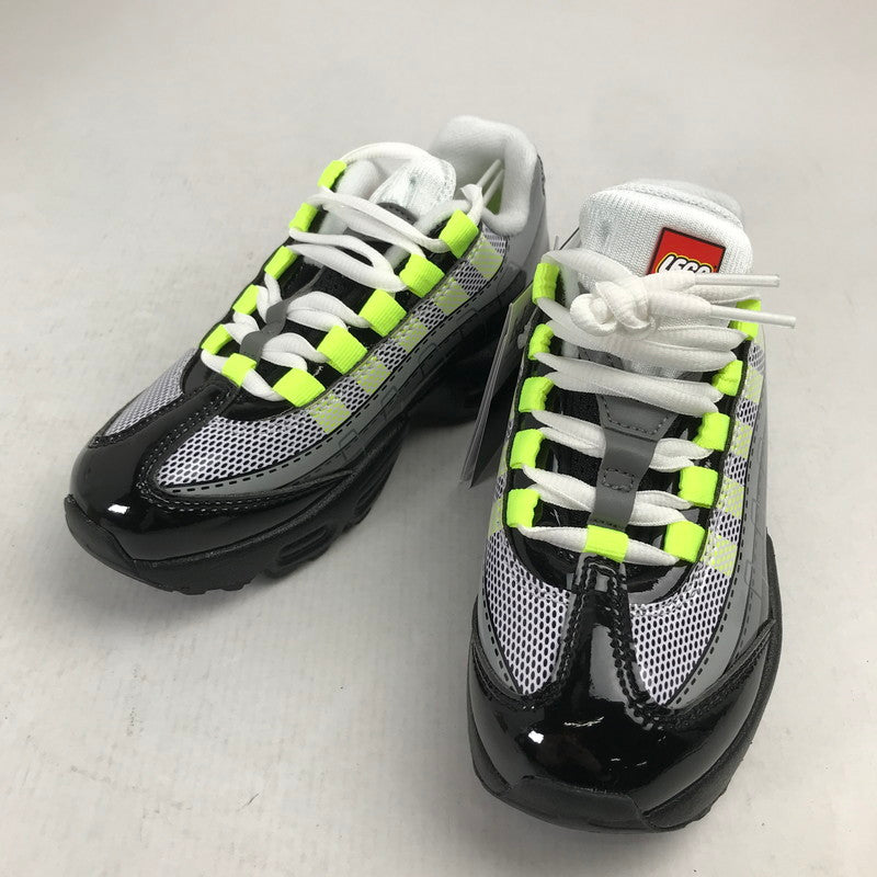 【中古美品】【キッズ】 NIKE ナイキ × LEGO IU1715-002 AIR MAX 95 レゴ エア マックス 95 スニーカー 靴 キッズ 160-621003-mh-09-fuzh サイズ：18.5cm カラー：ブラック 万代Net店
