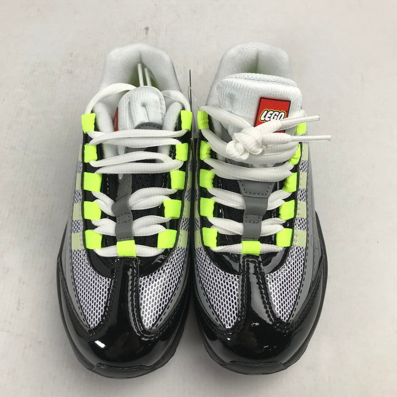 【中古美品】【キッズ】 NIKE ナイキ × LEGO IU1715-002 AIR MAX 95 レゴ エア マックス 95 スニーカー 靴 キッズ 160-621003-mh-09-fuzh サイズ：18.5cm カラー：ブラック 万代Net店