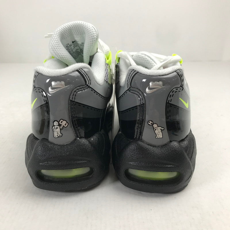 【中古美品】【キッズ】 NIKE ナイキ × LEGO IU1715-002 AIR MAX 95 レゴ エア マックス 95 スニーカー 靴 キッズ 160-621003-mh-09-fuzh サイズ：18.5cm カラー：ブラック 万代Net店