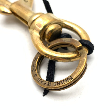 【中古品】【メンズ】 BUTTON WORKS BRASS KEY RING アクセサリー キーリング 193-261003-gm-34-fuzh カラー：ゴールド 万代Net店