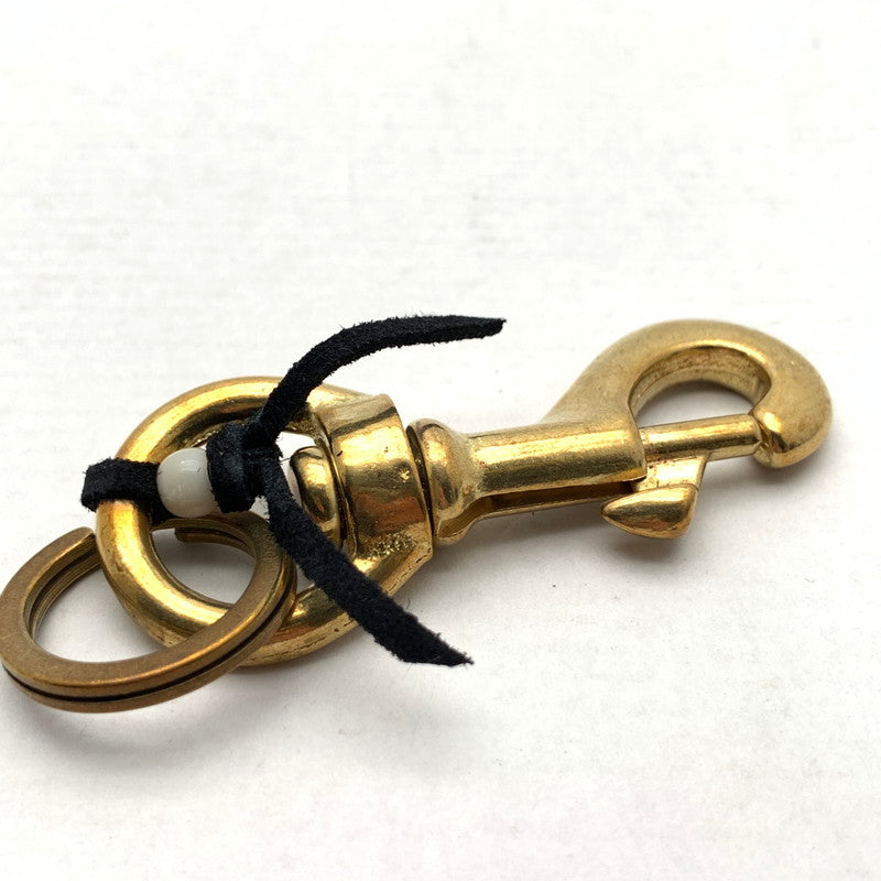【中古品】【メンズ】 BUTTON WORKS BRASS KEY RING アクセサリー キーリング 193-261003-gm-34-fuzh カラー：ゴールド 万代Net店