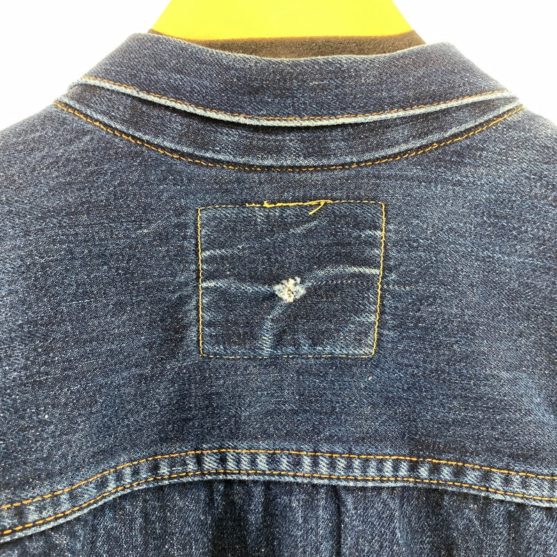 【中古品】【メンズ】 LEVI`S リーバイス 90`S 506XX バレンシア製 1ST DENIM JACKET デニムジャケット INDIGO SIZE:48 上着 アウター 145-261002-io-02-fuzh サイズ：48 カラー：インディゴ 万代Net店
