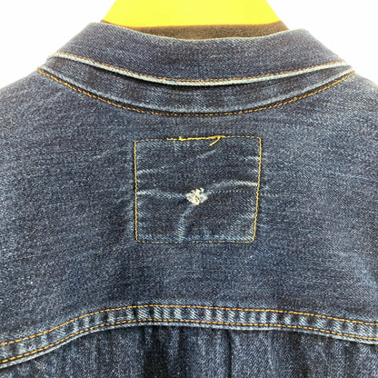 【中古品】【メンズ】 LEVI`S リーバイス 90`S 506XX バレンシア製 1ST DENIM JACKET デニムジャケット INDIGO SIZE:48 上着 アウター 145-261002-io-02-fuzh サイズ：48 カラー：インディゴ 万代Net店
