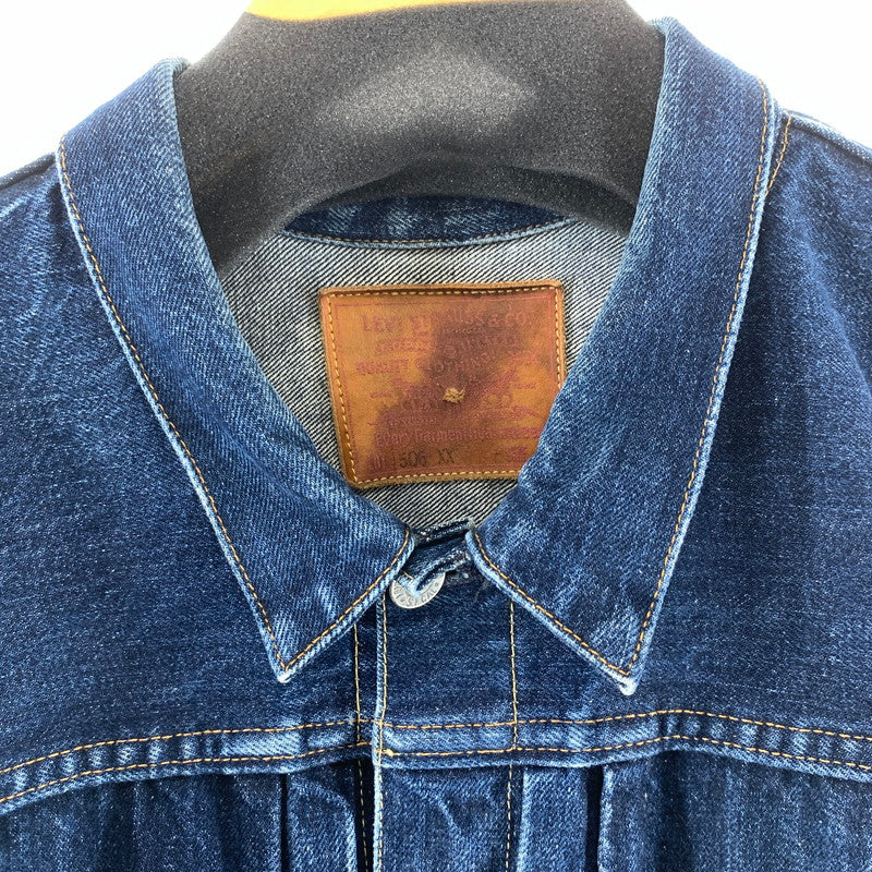 【中古品】【メンズ】 LEVI`S リーバイス 90`S 506XX バレンシア製 1ST DENIM JACKET デニムジャケット INDIGO SIZE:48 上着 アウター 145-261002-io-02-fuzh サイズ：48 カラー：インディゴ 万代Net店