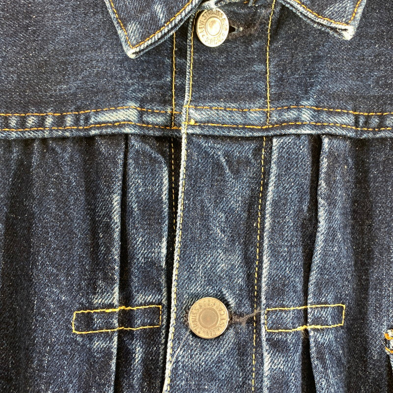 【中古品】【メンズ】 LEVI`S リーバイス 90`S 506XX バレンシア製 1ST DENIM JACKET デニムジャケット INDIGO SIZE:48 上着 アウター 145-261002-io-02-fuzh サイズ：48 カラー：インディゴ 万代Net店