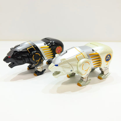 【中古品】 BANDAI ガオレンジャー ガオベアー＆ガオポーラー ミサイル・ミニフィギュア欠品 本体のみ 当時もの 044-261002-ky-06-fuzh 万代Net店
