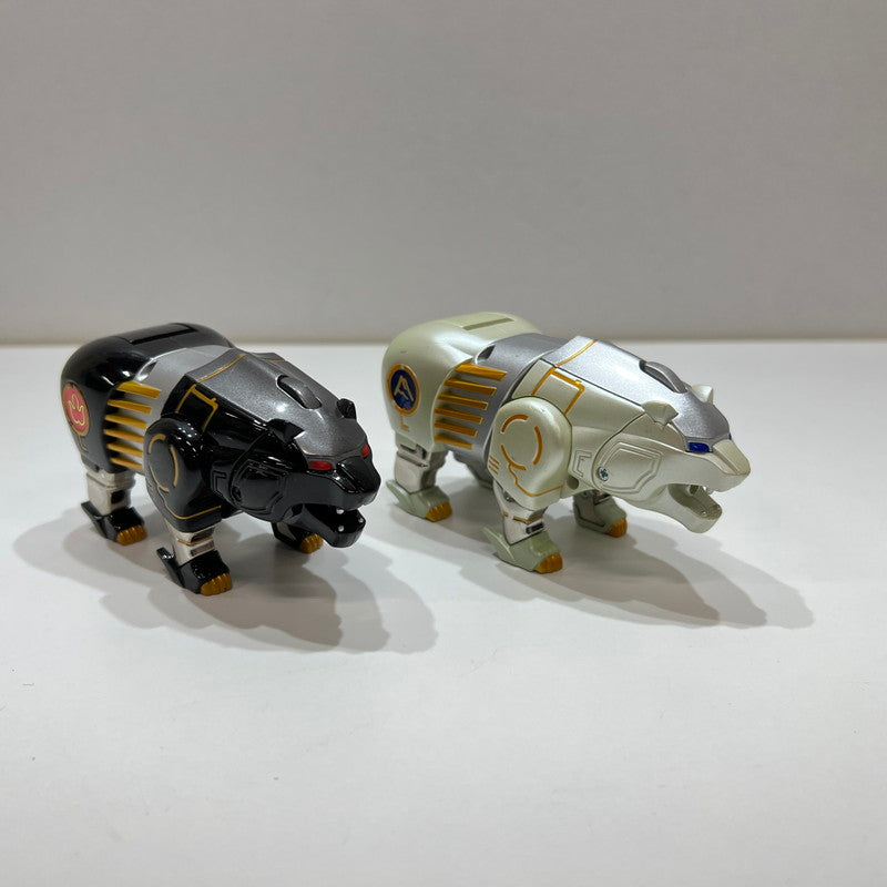 【中古品】 BANDAI ガオレンジャー ガオベアー＆ガオポーラー ミサイル・ミニフィギュア欠品 本体のみ 当時もの 044-261002-ky-06-fuzh 万代Net店