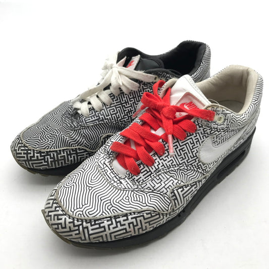 【中古品】【メンズ】 NIKE ナイキ CI1505-001 AIR MAX 1 OA YT ‘TOKYO MAZE’ エアマックス トウキョウ メイズ 迷路 スニーカー 靴 ※使用感有 160-261013-vt-82-fuzh サイズ：28cm カラー：ホワイト/ブラック ※左右非対称 万代Net店