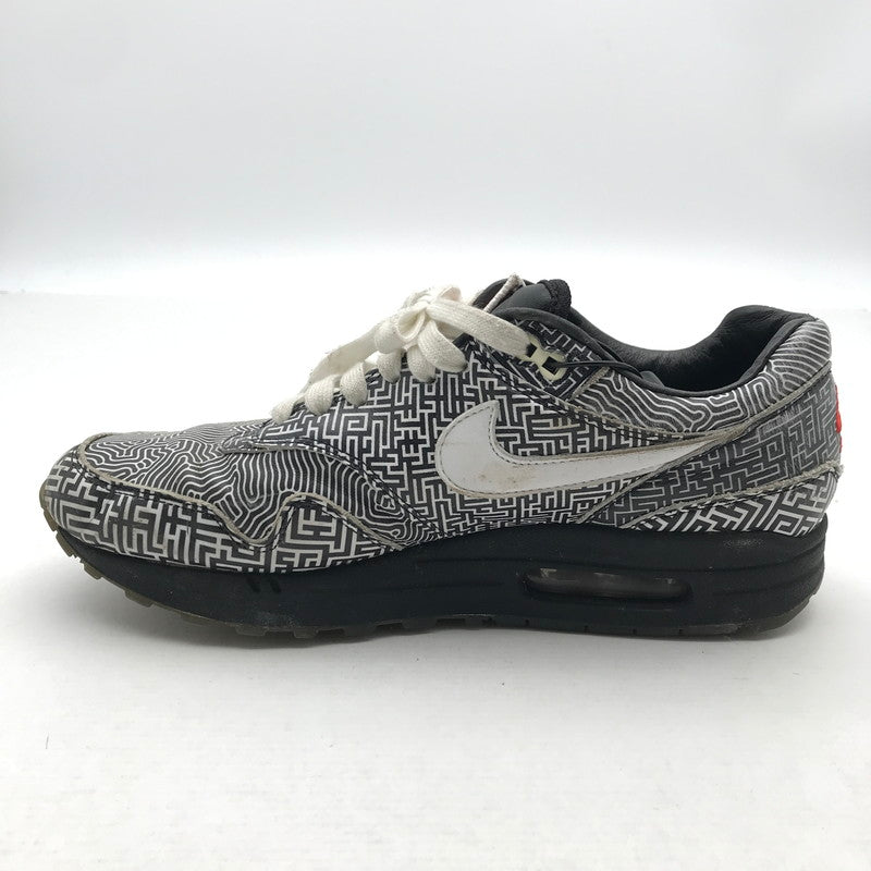 【中古品】【メンズ】 NIKE ナイキ CI1505-001 AIR MAX 1 OA YT ‘TOKYO MAZE’ エアマックス トウキョウ メイズ 迷路 スニーカー 靴 ※使用感有 160-261013-vt-82-fuzh サイズ：28cm カラー：ホワイト/ブラック ※左右非対称 万代Net店