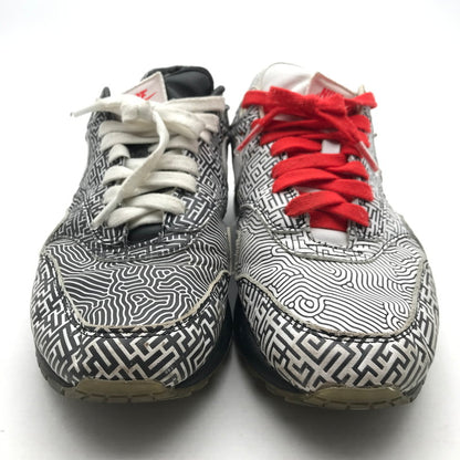 【中古品】【メンズ】 NIKE ナイキ CI1505-001 AIR MAX 1 OA YT ‘TOKYO MAZE’ エアマックス トウキョウ メイズ 迷路 スニーカー 靴 ※使用感有 160-261013-vt-82-fuzh サイズ：28cm カラー：ホワイト/ブラック ※左右非対称 万代Net店