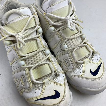 【中古品】【メンズ】 NIKE ナイキ DH8011-100 AIR MORE UPTEMPO "WHITE MIDNIGHT NAVY" エア モア アップテンポ モアテン スニーカー 靴 160-261014-mh-05-fuzh サイズ：28cm カラー：ホワイト 万代Net店