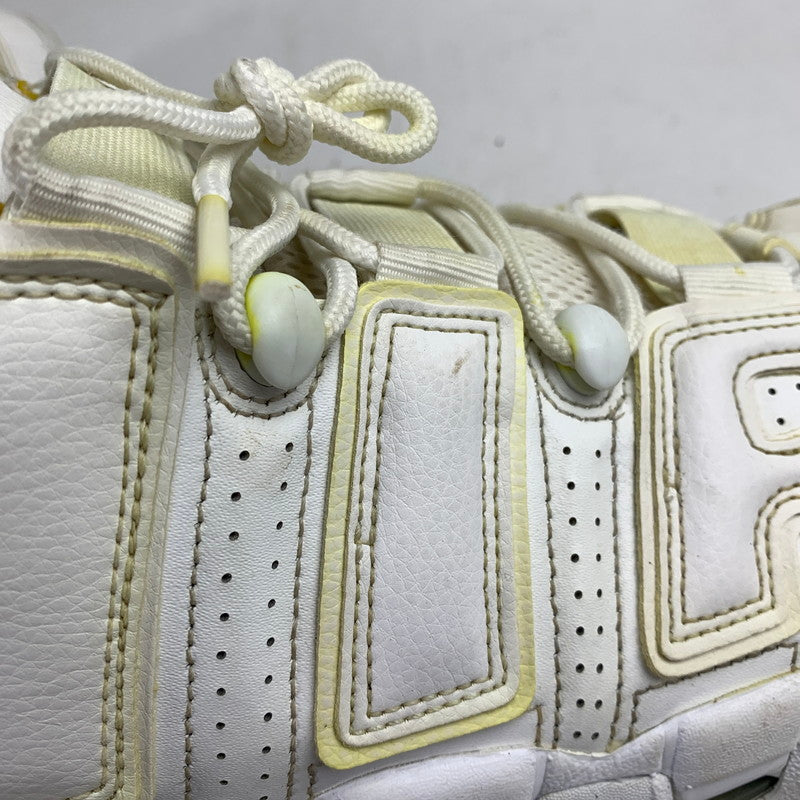 【中古品】【メンズ】 NIKE ナイキ DH8011-100 AIR MORE UPTEMPO "WHITE MIDNIGHT NAVY" エア モア アップテンポ モアテン スニーカー 靴 160-261014-mh-05-fuzh サイズ：28cm カラー：ホワイト 万代Net店