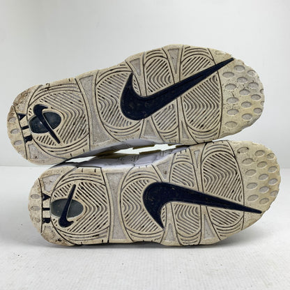 【中古品】【メンズ】 NIKE ナイキ DH8011-100 AIR MORE UPTEMPO "WHITE MIDNIGHT NAVY" エア モア アップテンポ モアテン スニーカー 靴 160-261014-mh-05-fuzh サイズ：28cm カラー：ホワイト 万代Net店
