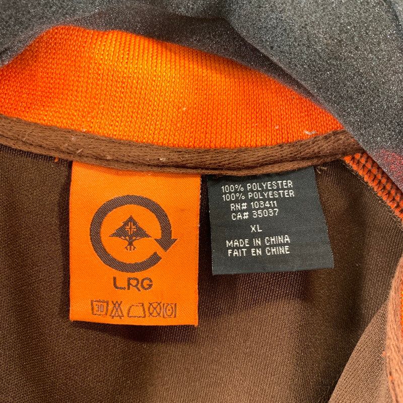 【中古品】【メンズ】 LRG トラックジャケット BROWN.ORANGE ※汚れ・使用感あり 142-261002-io-12-fuzh サイズ：XL カラー：ブラウン.オレンジ 万代Net店