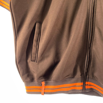【中古品】【メンズ】 LRG トラックジャケット BROWN.ORANGE ※汚れ・使用感あり 142-261002-io-12-fuzh サイズ：XL カラー：ブラウン.オレンジ 万代Net店