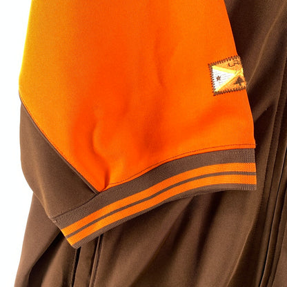 【中古品】【メンズ】 LRG トラックジャケット BROWN.ORANGE ※汚れ・使用感あり 142-261002-io-12-fuzh サイズ：XL カラー：ブラウン.オレンジ 万代Net店