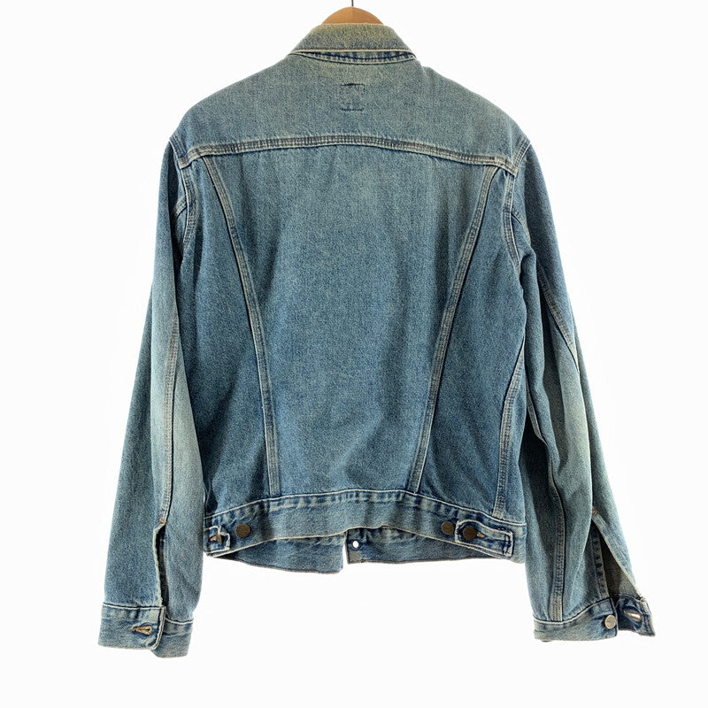【中古品】【メンズ】 CARHARTT カーハート 80`S 100TH DENIM JACKET デニムジャケット BLUE 上着 アウター ※内タグ消え・使用感あり 145-261002-io-01-fuzh サイズ：サイズ不明 カラー：ブルー 万代Net店