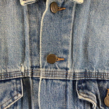 【中古品】【メンズ】 CARHARTT カーハート 80`S 100TH DENIM JACKET デニムジャケット BLUE 上着 アウター ※内タグ消え・使用感あり 145-261002-io-01-fuzh サイズ：サイズ不明 カラー：ブルー 万代Net店