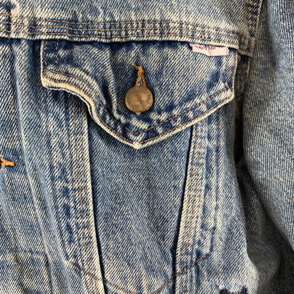 【中古品】【メンズ】 CARHARTT カーハート 80`S 100TH DENIM JACKET デニムジャケット BLUE 上着 アウター ※内タグ消え・使用感あり 145-261002-io-01-fuzh サイズ：サイズ不明 カラー：ブルー 万代Net店