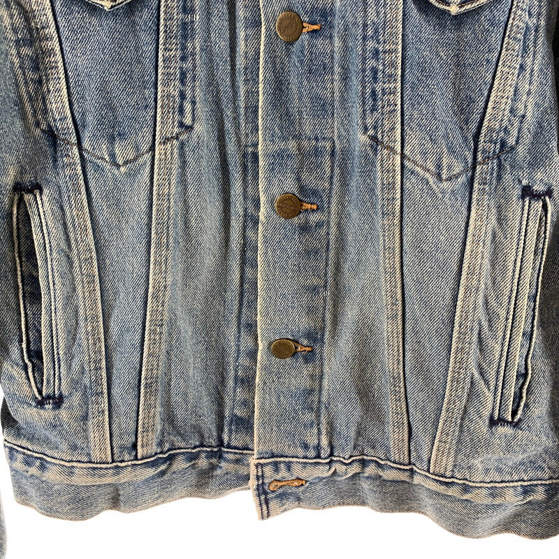 【中古品】【メンズ】 CARHARTT カーハート 80`S 100TH DENIM JACKET デニムジャケット BLUE 上着 アウター ※内タグ消え・使用感あり 145-261002-io-01-fuzh サイズ：サイズ不明 カラー：ブルー 万代Net店