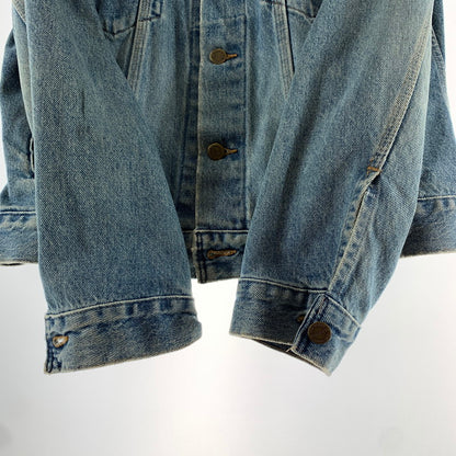 【中古品】【メンズ】 CARHARTT カーハート 80`S 100TH DENIM JACKET デニムジャケット BLUE 上着 アウター ※内タグ消え・使用感あり 145-261002-io-01-fuzh サイズ：サイズ不明 カラー：ブルー 万代Net店