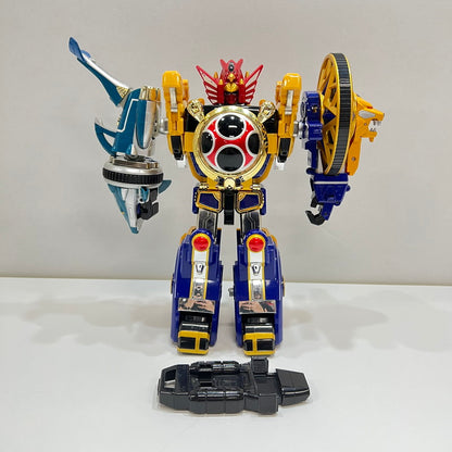 【中古品】 忍風戦隊ハリケンジャー DX超合金 忍風合体 旋風神 武器欠品 戦隊ヒーロー 当時もの 本体のみ 044-261002-ky-01-fuzh 万代Net店