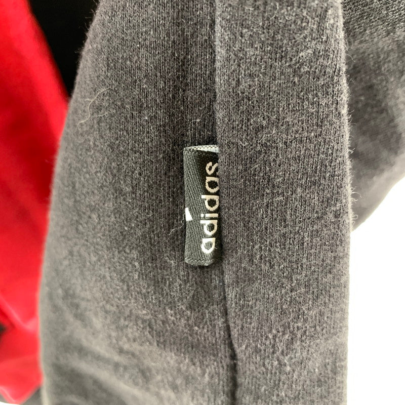 【中古品】【メンズ】 ADIDAS アディダス スウェット SIZE:L ※使用感あり 148-261002-io-08-fuzh サイズ：L カラー：ブラック.レッド.イエロー 万代Net店