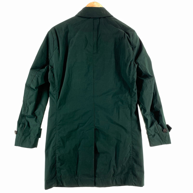 【中古品】【メンズ】 TOMMY HILFIGER トミーヒルフィガー コート GREEN SIZE:S M158630012 ステンカラー 上着 アウター ※汚れあり 147-261002-io-10-fuzh サイズ：S カラー：グリーン 万代Net店
