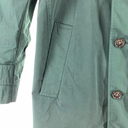 【中古品】【メンズ】 TOMMY HILFIGER トミーヒルフィガー コート GREEN SIZE:S M158630012 ステンカラー 上着 アウター ※汚れあり 147-261002-io-10-fuzh サイズ：S カラー：グリーン 万代Net店