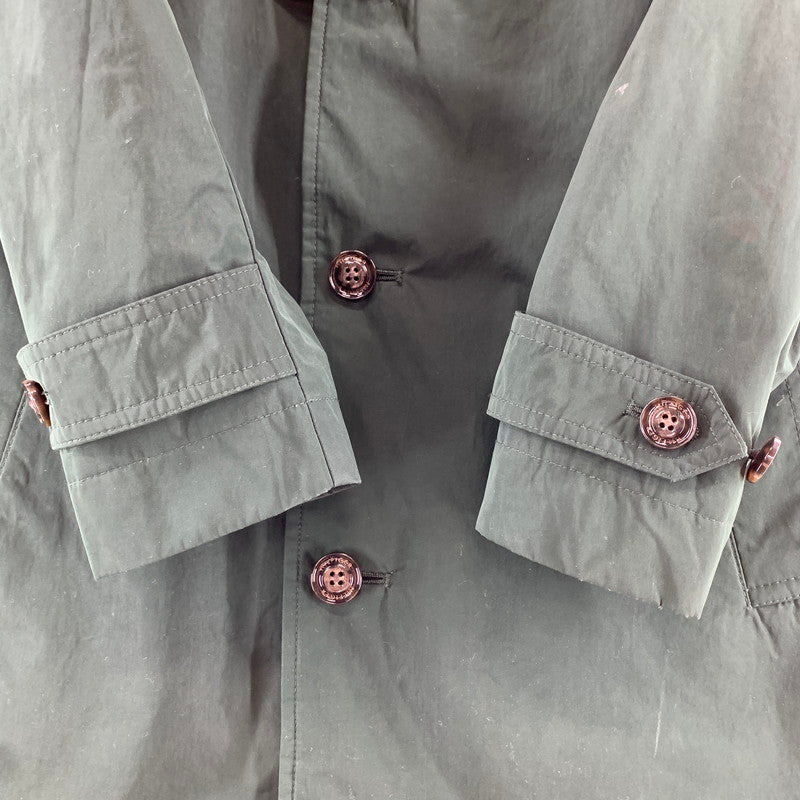 【中古品】【メンズ】 TOMMY HILFIGER トミーヒルフィガー コート GREEN SIZE:S M158630012 ステンカラー 上着 アウター ※汚れあり 147-261002-io-10-fuzh サイズ：S カラー：グリーン 万代Net店